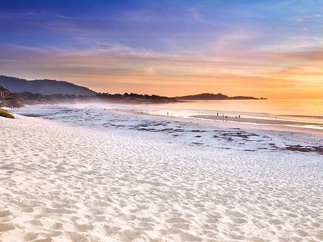 Carmel Beach in Monterey