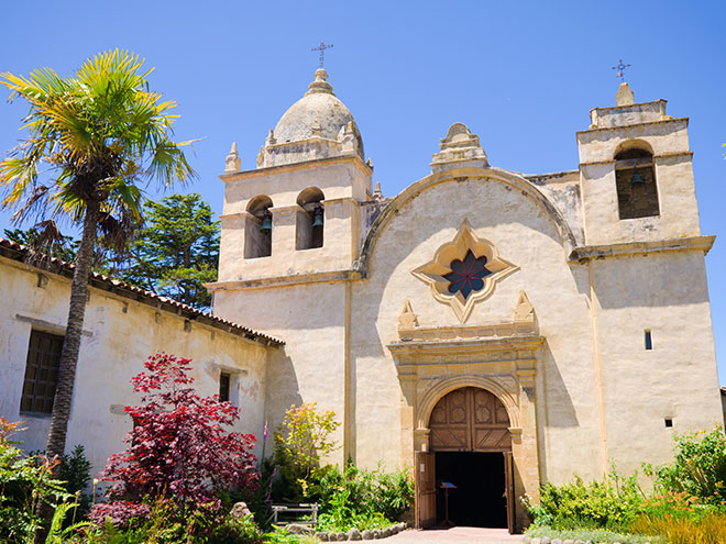 Carmel Mission at California