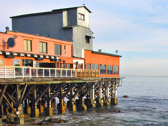 The Quiet Side of Cannery Row in California Hotel